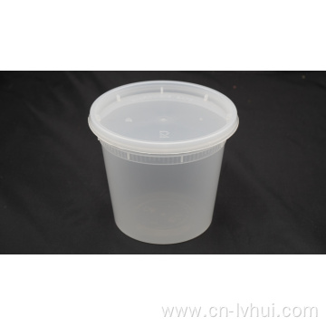 20oz PP Soup Containers with PE Lids